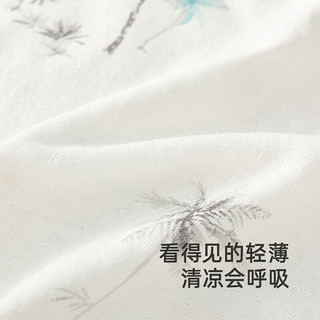 英氏 婴儿纯棉长袖连体衣 棉花糖白 80cm
