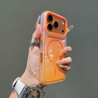 C 【真液态硅胶|亲肤不粘手】新款夏日撞色适用苹果17Promax手机壳iPhone16/15全包14防摔软壳