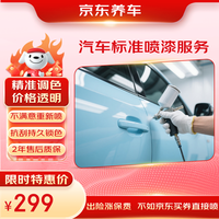 京东养车 汽车喷漆（单块）服务 到店服务 门店现货