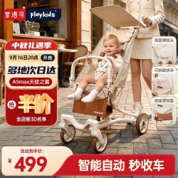 普洛可 口袋推车可折叠登机轻便携儿童旅行遛娃 A5MAX 天使之翼