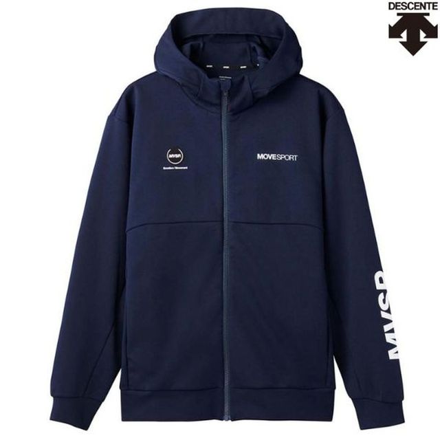 迪桑特 日本直邮DESCENTE/迪桑特 DMMVJF20 男女通用 外套 海军蓝 DESCEN