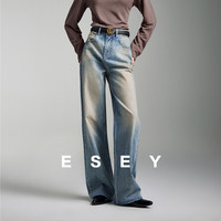 ESE-Y 女士直筒牛仔裤