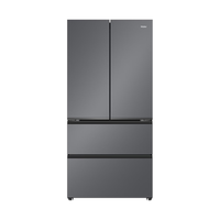 海尔 BCD-617WGHFDBGVWU1 零嵌双系统除菌制冰 灰色 617L 法式多门冰箱
