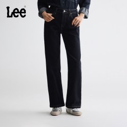Lee 26秋冬新品429直筒牛仔裤不易褪色清水洗女潮流