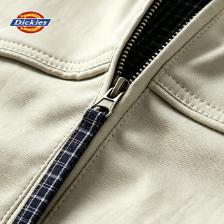 Dickies 拼色飞行员夹克 杏色 L