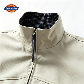 Dickies 拼色飞行员夹克 杏色 L