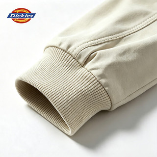 Dickies 拼色飞行员夹克 杏色 L