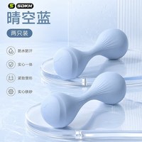 SDKH 实心铸铁哑铃 2kg一对