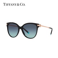 移动端：Tiffany&Co. TIFFANY/蒂芙尼墨镜女时尚金属T系列显脸小渐变太阳镜0TF4193BF
