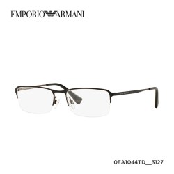 EMPORIO ARMANI ARMANI/阿玛尼眼镜框男款商务半框可配度数近视眼镜架 0EA1044TD