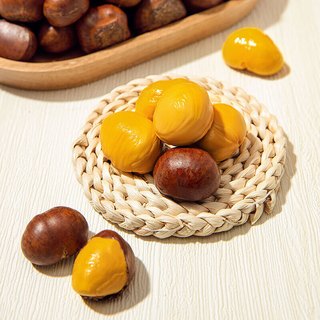 来伊份 有机甘栗仁 60g*7袋 休闲零食