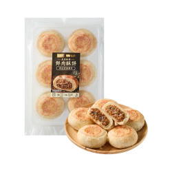 鲜京采 鲜肉月饼酥饼390g 6枚