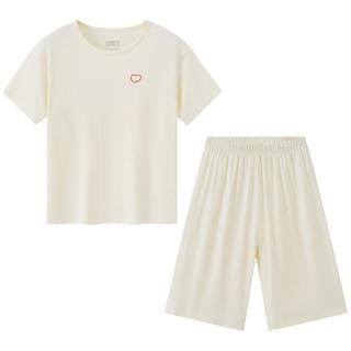 小番薯 莫代尔短袖儿童家居服套装
