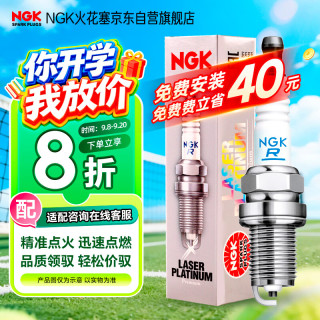 NGK 铱铂金火花塞 SIFR6B7G 94675 四支装 哈弗H6//H8/H9 2.0T