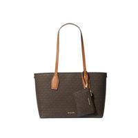 MICHAEL KORS CHARLIE 复古老花大容量托特包通勤单肩女士包附零钱包