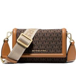 MICHAEL KORS Jet Set 简约时尚徽标印花按扣开合女款单肩斜挎包