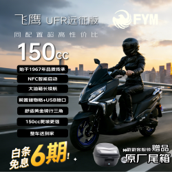 飞鹰 省油 燃油踏板摩托车 护杠