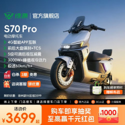 绿源 智能高速长续航 电动摩托车