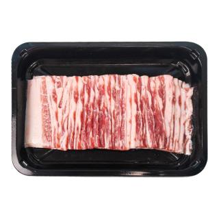 七环 原切带皮五花肉片 生鲜猪肉