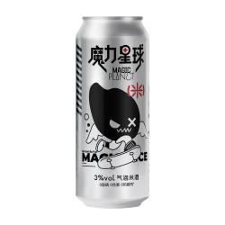 魔力星球 气泡米酒清爽果酒低度微醺糯米米酒500ml