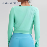 MAIA ACTIVE POLO领吸湿速干运动T恤 花谷绿 M