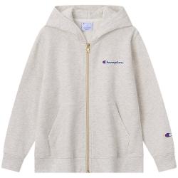 Champion 儿童加绒连帽开衫卫衣