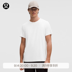 lululemon 丨Fundamental™ 男士短袖 T 恤 速干 LM3CZPS 白色 S