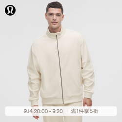 lululemon 丨Fleece 男士拉绒绒面内衬拉链卫衣 LM3GA3S 浅象牙白 2XL