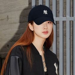 MLB 韩国MLB棒球帽专柜正品刺绣小标可调节情侣款鸭舌帽CP7701N