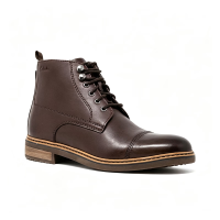 Clarks 男款马丁靴 深棕色 40码