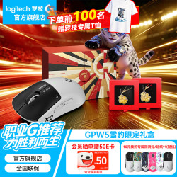 罗技 G PRO X SUPERLIGHT 2 雪豹金 无线电竞鼠标