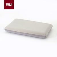 無印良品 MUJI 聚氨酯 慢回弹枕 枕头枕芯家用 灰色 40*70*10cm