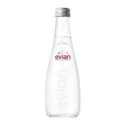 依云 矿泉水法国进口330ml/750ml大瓶整箱玻璃瓶天然饮用水