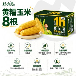 灶小美 内蒙古黄糯玉米棒
