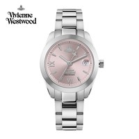 移动端、88VIP：Vivienne Westwood 西太后手表粉色女表钢带腕表