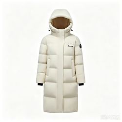 波司登 情侣长款连帽加厚羽绒服 B260245171DS （多色可选）