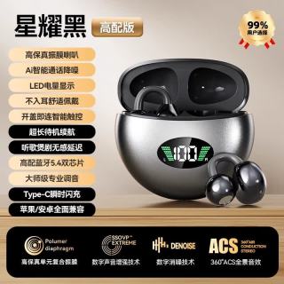 萨勒芬妮 蓝牙耳机  AI通话降噪  全景音效