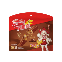 雀巢 脆脆鲨巧克力威化饼干12.5g*20条
