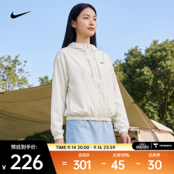 NIKE 2026年女子AS W NK UV CLSSC HOODED JKT夹克 IM8162-133 M