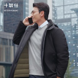 十如仕 防水派克羽绒服