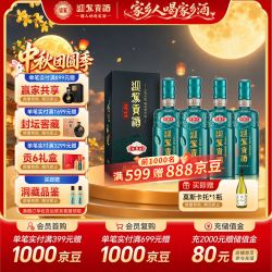 迎驾贡酒 洞藏9 浓香型白酒 42度 500ml*4瓶整箱装