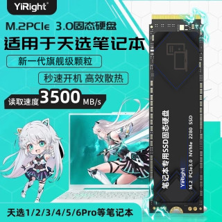 YiRight SSD适用于华硕天选5Pro固态硬盘1t笔记本电脑专用2/3/4/5Pro高速加装pcie3.0扩展NVME协议m.2接口 YiRight笔记本固态硬盘-3.0