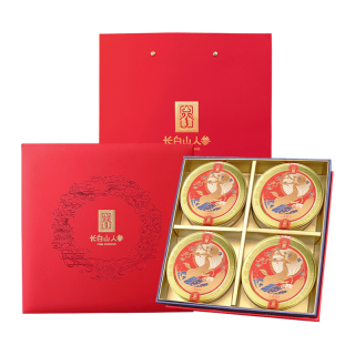 长白山人参 人参蜜片 50g*4罐 礼盒装