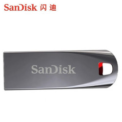 闪迪 U盘16G32G64G金属高速USB2.0车载办公投标优盘 灰色 32GB 32gb