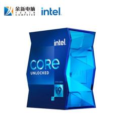 英特尔 第11代酷睿处理器i9-11900K  台式机CPU 处理器 I9 11900K特别版
