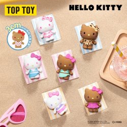 TOPTOY HelloKitty缤纷泳衣夏日系列MINI盲袋可爱萌粒女生礼物DIY 单袋随机随机5个装