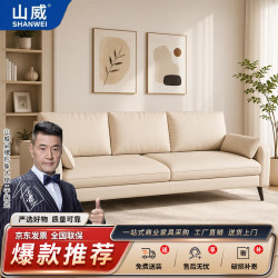 山威 小户型沙发酒店出租屋公寓现代简约客厅沙发接待休闲休息区沙发