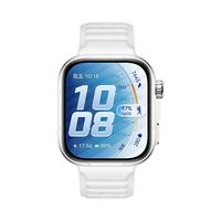 华为 Watch Fit 5 Pro 铝合金表壳氟橡胶表带智能手表 白色