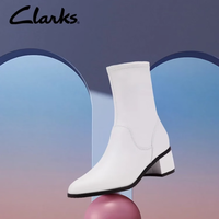 Clarks 轻便短靴 白色 37