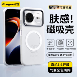 观悦 适用华为Nova15/Nova15Pro/Nova15Ultra磨砂手机壳